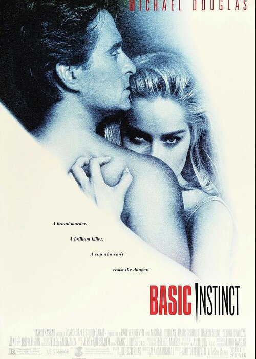 1990s Greeting Card featuring the photograph Basic Instinct -1992-. by Album