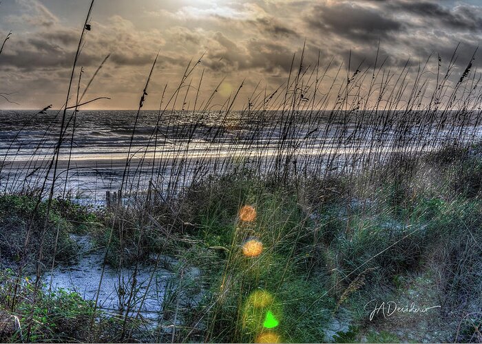 St Augustine Greeting Card featuring the photograph Beach Frosting by Joseph Desiderio