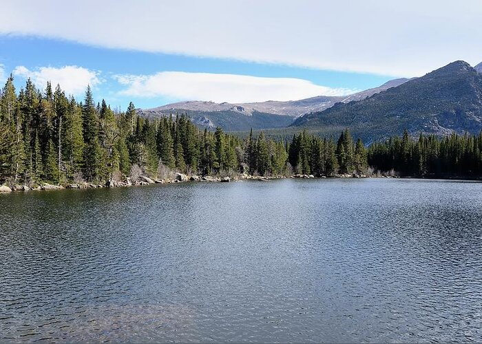 Scenics Greeting Card featuring the photograph Bear Lake, Rocky Mountain National Park by Rivernorthphotography