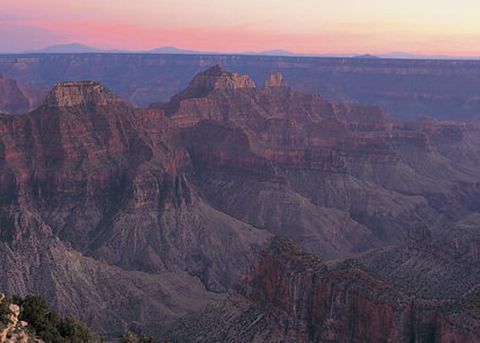 Scenics Greeting Card featuring the photograph Bright Angel Point, North Rim, Grand by Jeremy Woodhouse