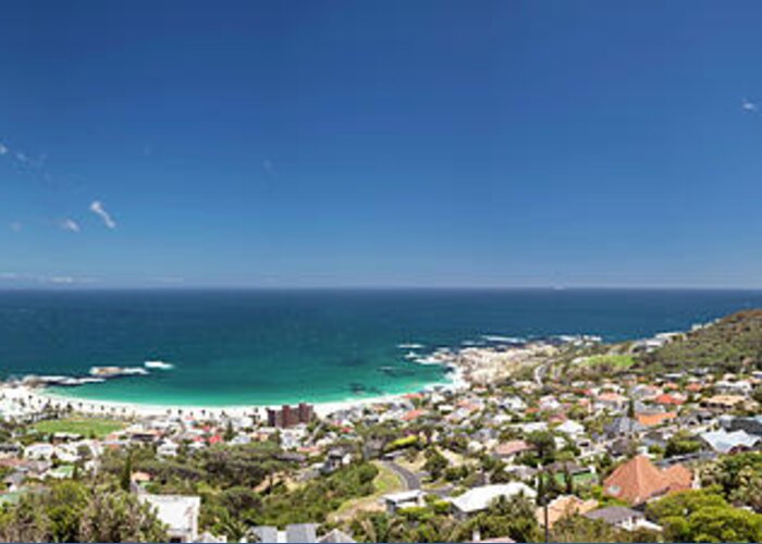Tranquility Greeting Card featuring the photograph Camps Bay, South Africa by Scott Moore 2012