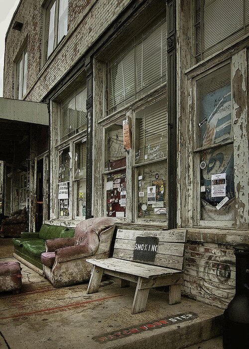 Clarksdale Greeting Card featuring the photograph Clarksdale by Jim Mathis