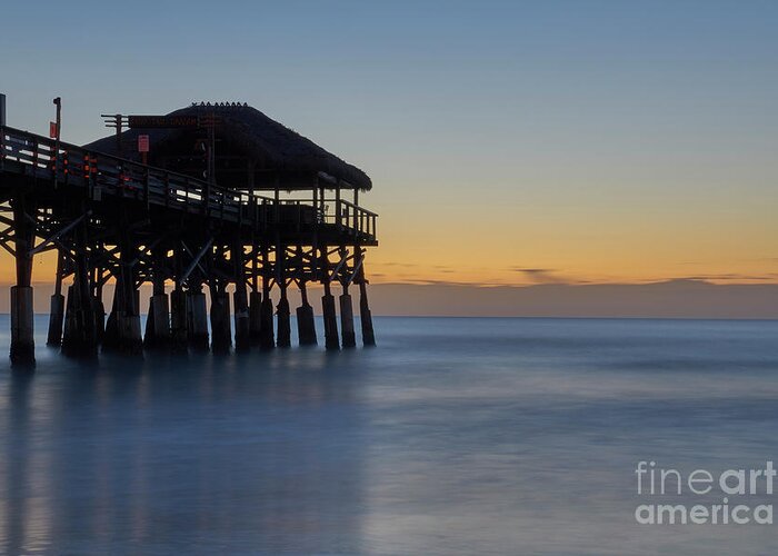 Sunrise Greeting Card featuring the photograph Cocoa Beach by Brian Kamprath