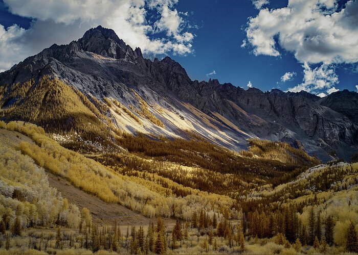 Colorado Greeting Card featuring the photograph Colorado Mountains by Jon Glaser