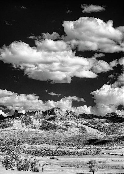 Colorado Greeting Card featuring the photograph Colorado Valley II by Jon Glaser
