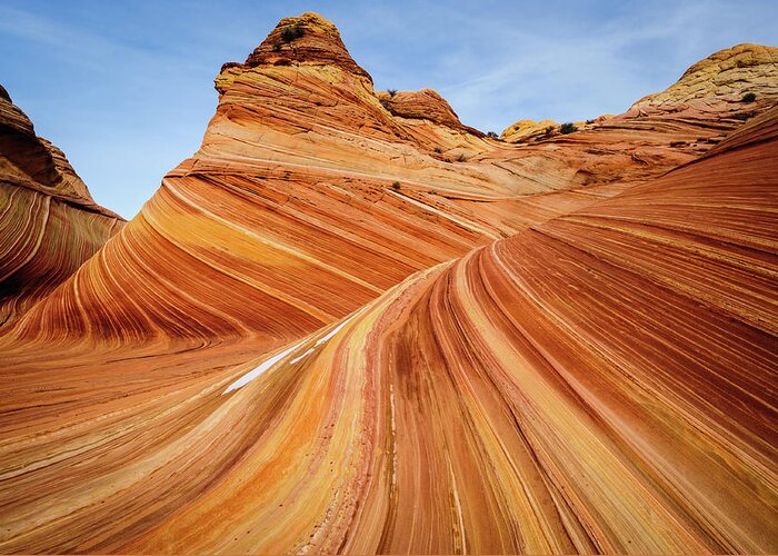 Tranquility Greeting Card featuring the photograph Coyote Buttes by Marketa Ebert