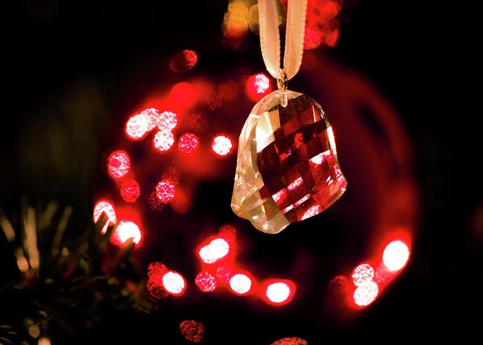 Holidays Greeting Card featuring the photograph Crystal Bell by Allin Sorenson