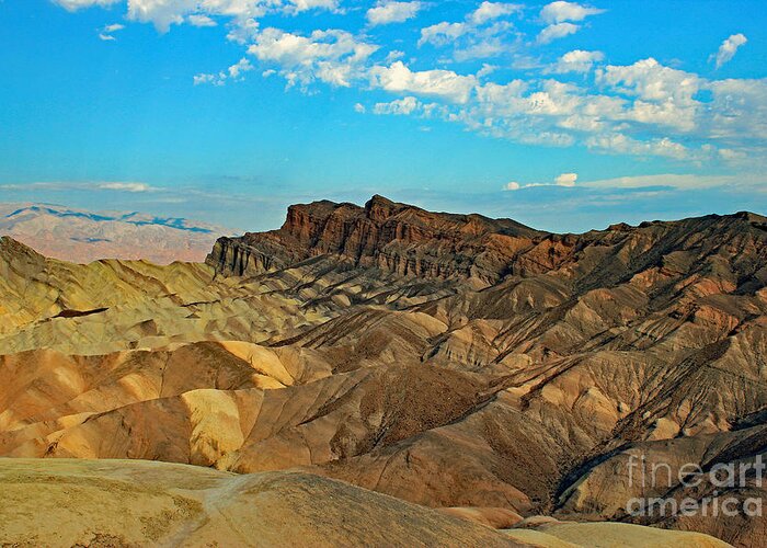 Parks Greeting Card featuring the photograph Death Valley Ca by Edd Lange