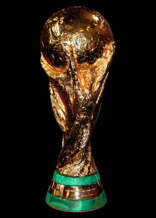 Fifa World Cup Trophy Greeting Card featuring the photograph FIFA World Cup Trophy by Weston Westmoreland