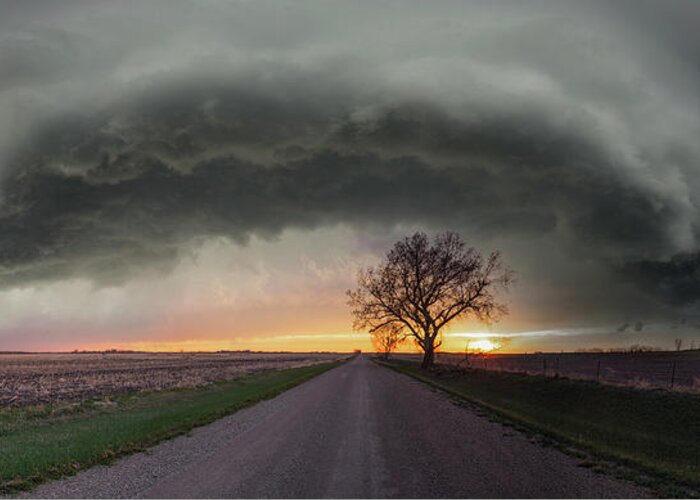Prints Greeting Card featuring the photograph Final Destination by Aaron J Groen