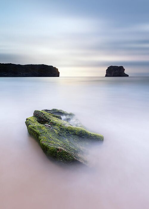 Long Exposure Greeting Card featuring the photograph Give Me Solitude, Give Me Nature, Give Me Again by Rodrigo Nez Buj