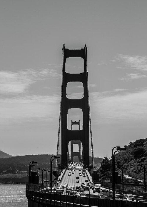 Golden Gate Bridge Greeting Card featuring the photograph Golden Gate by Stuart Manning