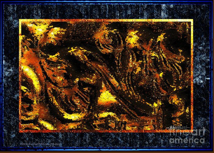 Gold Greeting Card featuring the photograph Golden Ship of Stars and Dreams by Aberjhani
