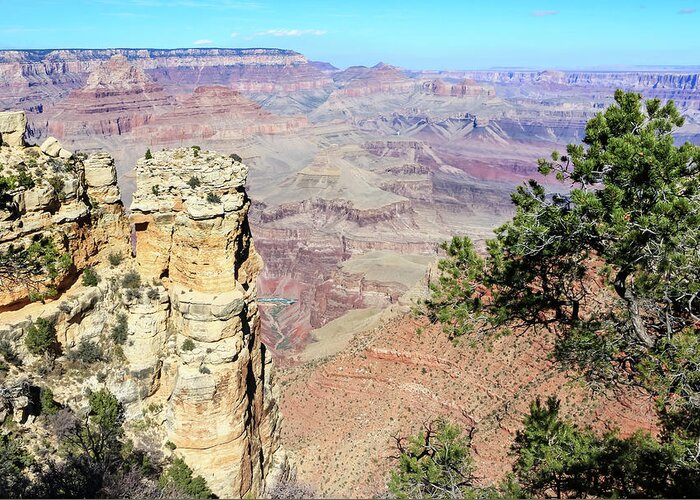 Arizona Greeting Card featuring the photograph Grand Canyon View 1 by Dawn Richards