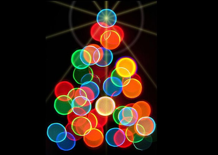 Holiday Greeting Card featuring the digital art Happy Holidays - 2015-R by Ludwig Keck