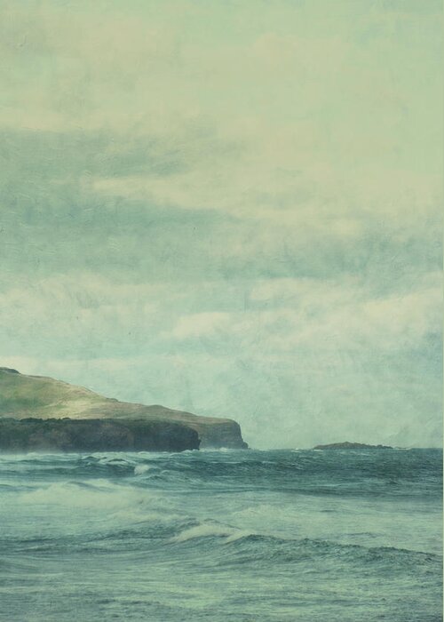 Tranquility Greeting Card featuring the photograph Headland by Jill Ferry