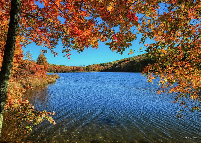 Hidden Valley Lake Greeting Card featuring the photograph Hidden Valley Autumn by Dale R Carlson