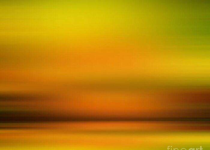 India Greeting Card featuring the photograph India Colors - Abstract Sunset by Stefano Senise