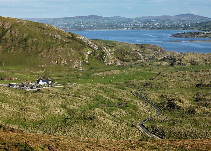 Grass Greeting Card featuring the photograph Ireland, County Donegal, View Of by Westend61