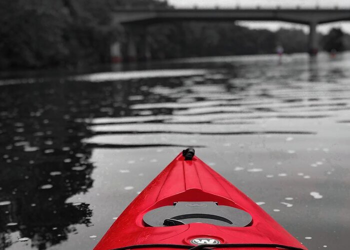 Kayaking Greeting Card featuring the photograph Kayaking the Occoquan by Lora J Wilson