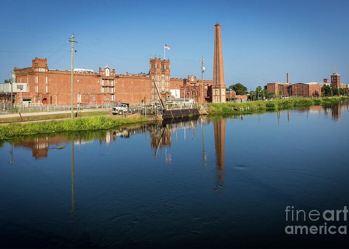 King Mill - Augusta Ga Greeting Card featuring the photograph King Mill - Augusta GA 1 by Sanjeev Singhal