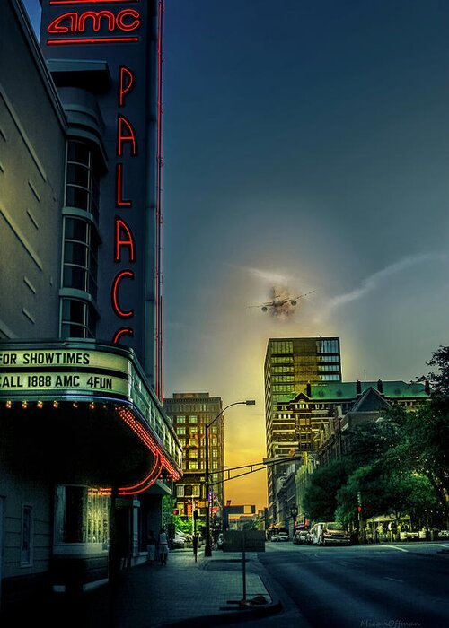 Landing Greeting Card featuring the photograph Landing on the 3rd street by Micah Offman