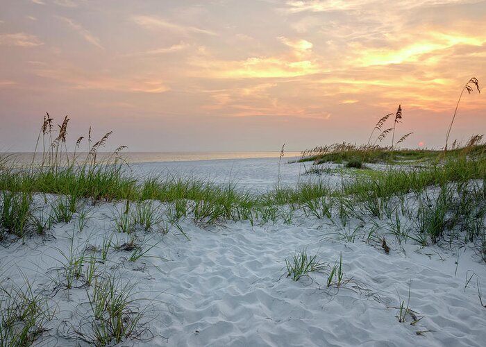 Pensacola Beach Florida Greeting Card featuring the photograph Langdon Beach Sunset 8 - Pensacola Beach Florida by Brian Harig