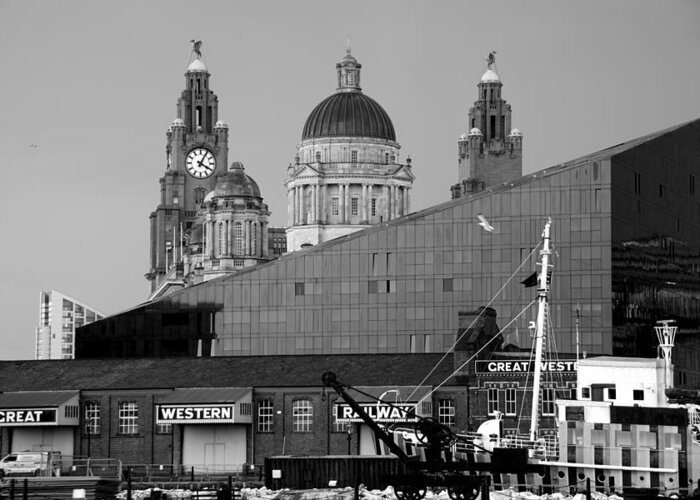 City Greeting Card featuring the photograph Liverpool by Jolly Van der Velden