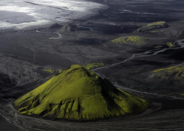 Tranquility Greeting Card featuring the photograph Maelifell, Iceland by Stephen King