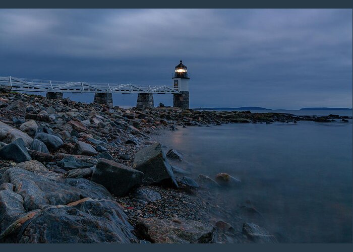 America Greeting Card featuring the photograph Marshall Point Just Before Dawn by ProPeak Photography