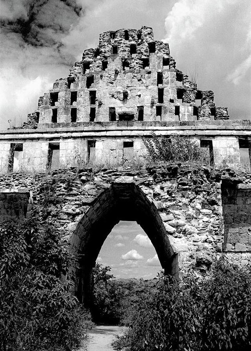 Mayan Ruins Yucatan Greeting Card featuring the photograph Mayan Ruins #2 by Neil Pankler