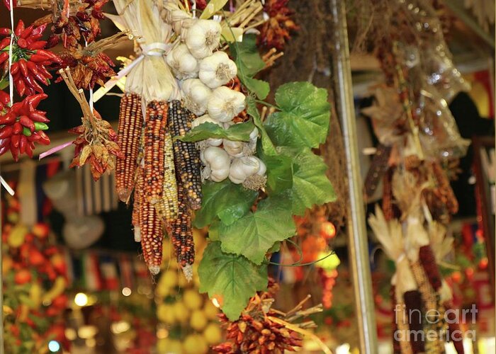 Market Greeting Card featuring the photograph Mercato Italiano by Christine Chin-Fook