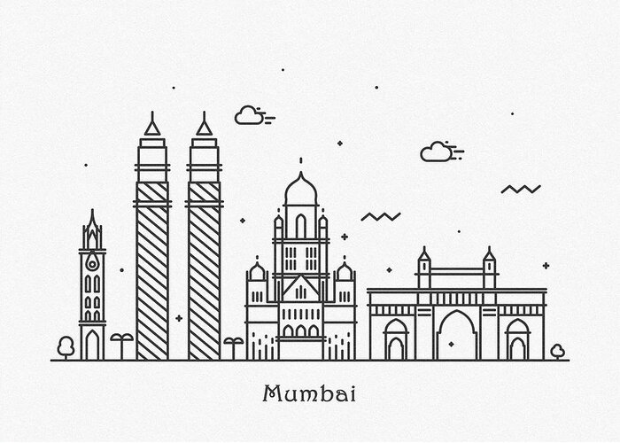 8,338 India City Sketch Images, Stock Photos, 3D objects, & Vectors |  Shutterstock