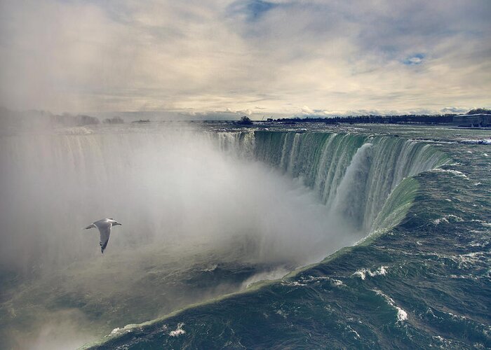 Spray Greeting Card featuring the photograph Niagara Falls by Istvan Kadar Photography