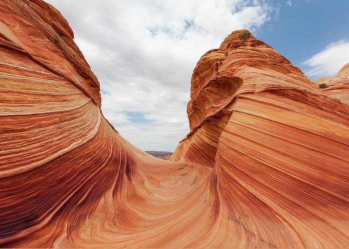 Tranquility Greeting Card featuring the photograph North Coyote Buttes by Patrick Leitz