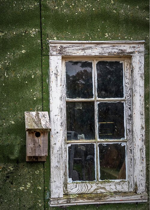 Barn Greeting Card featuring the photograph Old Barn Window by Paul Freidlund