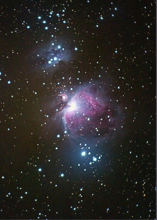  Greeting Card featuring the photograph Orion Nebula by Mark Duehmig