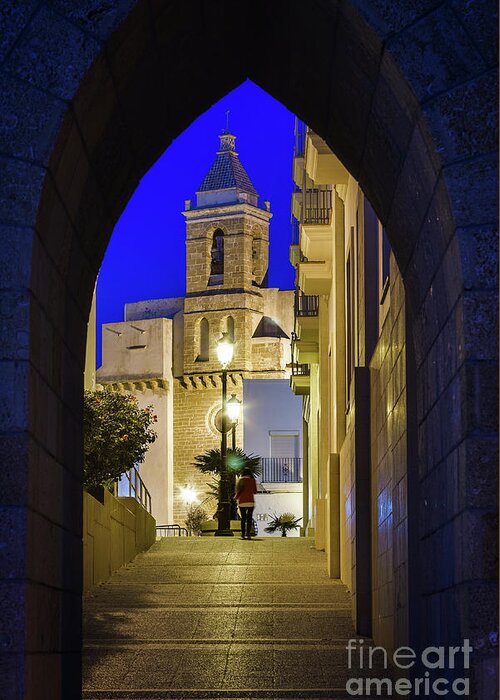 Building Greeting Card featuring the photograph Our Lady of the O Church Rota Cadiz Spain by Pablo Avanzini