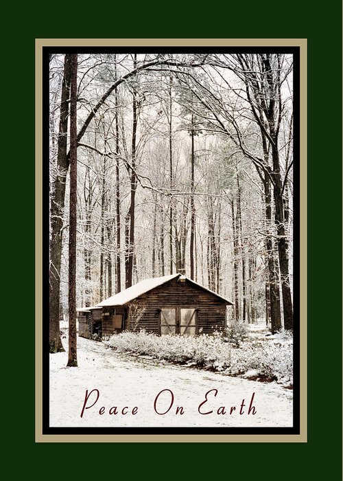 Peace On Earth Greeting Card featuring the photograph Peace On Earth by Kathy K McClellan