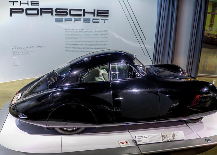 Porsche Greeting Card featuring the photograph The First Porsche - 1939 by Gene Parks