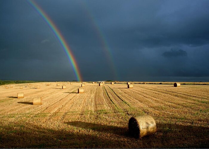 Tranquility Greeting Card featuring the photograph Pot Of Gold by Andrew Turner