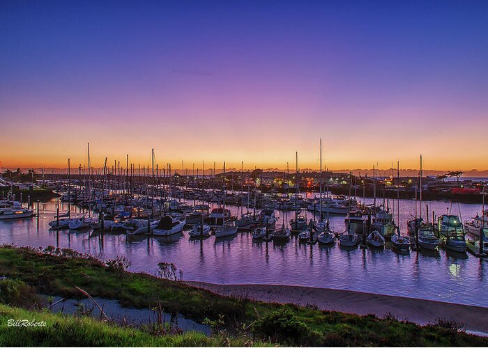 Central California Coast Greeting Card featuring the photograph Purple Haze by Bill Roberts