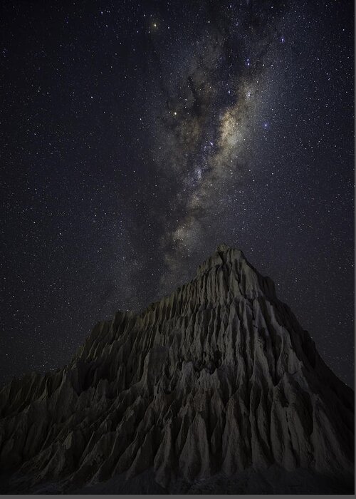 Sky Greeting Card featuring the photograph Pyramid In Mungo by Jingshu Zhu