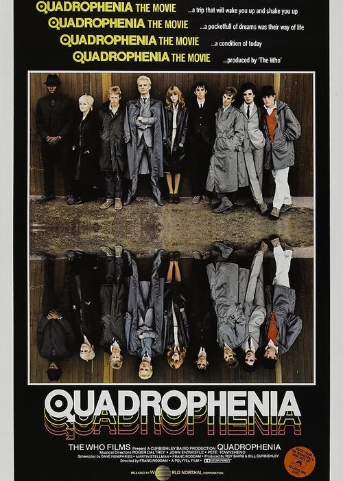 1970s Greeting Card featuring the photograph Quadrophenia -1979-. by Album