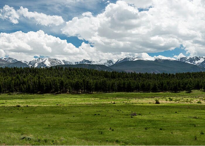 Mountain Greeting Card featuring the photograph Rocky Mountain National Park by David Morefield