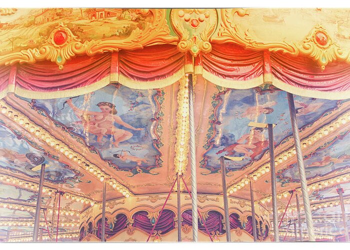 Carrousel Greeting Card featuring the photograph Rome 2 by Becqi Sherman