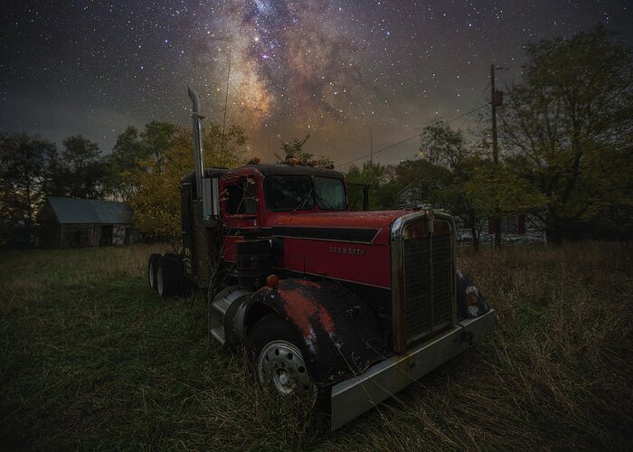 Truck Greeting Card featuring the photograph Rusty by Aaron J Groen