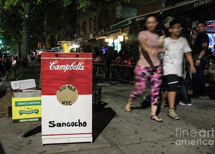 Sancocho Greeting Card featuring the photograph Sancocho by Cole Thompson