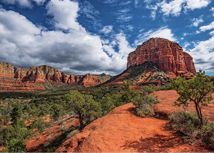 Sedona Greeting Card featuring the photograph Sedona Landscape by William Christiansen