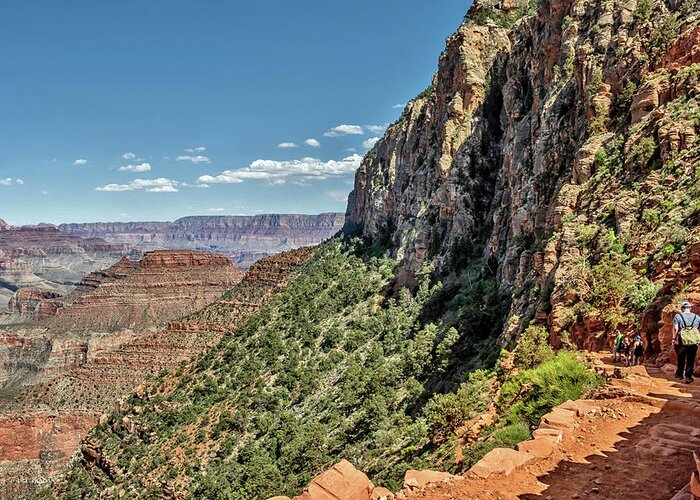 Grand Canyon National Park Greeting Card featuring the photograph South Kaibab Trail 46 by Marisa Geraghty Photography